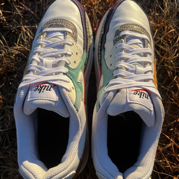 Nike Multicolor Animal Print Sneakers - Picture 8 of 15